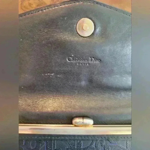 Christian Dior Navy Blue Vintage Wallet - Picture 5 of 10